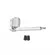 KIT Simples Motor Portão Eletrônico Pivotante Max Alumínio Flash Rápido - Peccinin -Para 1 Folha de até 3,5m - 220 Volts