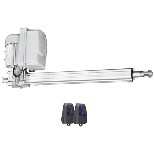 KIT Simples Motor Portão Eletrônico Pivotante Super Aluminio - Peccinin