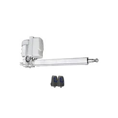 Kit Simples Motor Portão Eletrônico Pivotante Max Aluminio - Peccinin