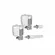 Kit Duplo Motor Portão Eletrônico Pivotante Super Aluminio - Peccinin