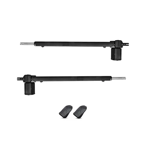 KIT Duplo Motor Portão Eletrônico Pivotante Piston Super PPA