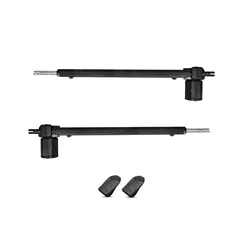 KIT Duplo Motor Portão Eletrônico Pivotante Piston Super PPA