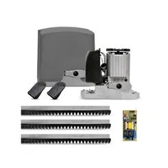 KIT Motor Portão Eletrônico DZ Rio 1/3HP Jetflex - PPA