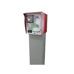 Kit Completo com Caixa Automático sem pessoas Dispensador Expedidor de Ticket, Totem Leitor de Ticket, Cancela Eletrônica para Estacionamento - Inove Certo